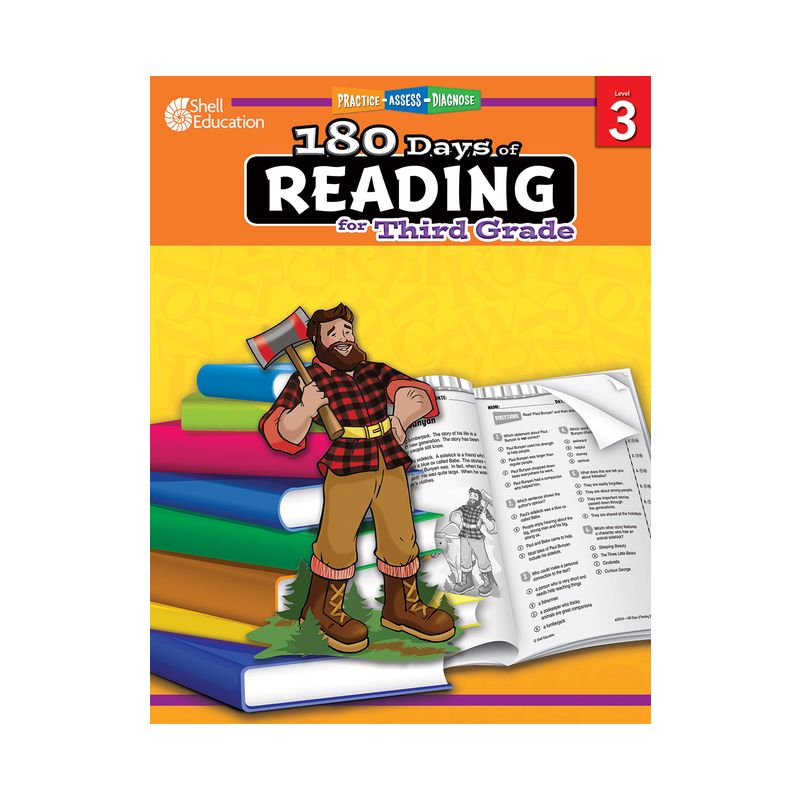 180 Days of Reading for Third Grade - (180 Days of Practice) by  Christine Dugan (Paperback), 1 of 2