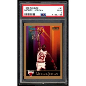 Michael Jordan Card 1990-91 SkyBox #41 PSA 9 - 1 of 2