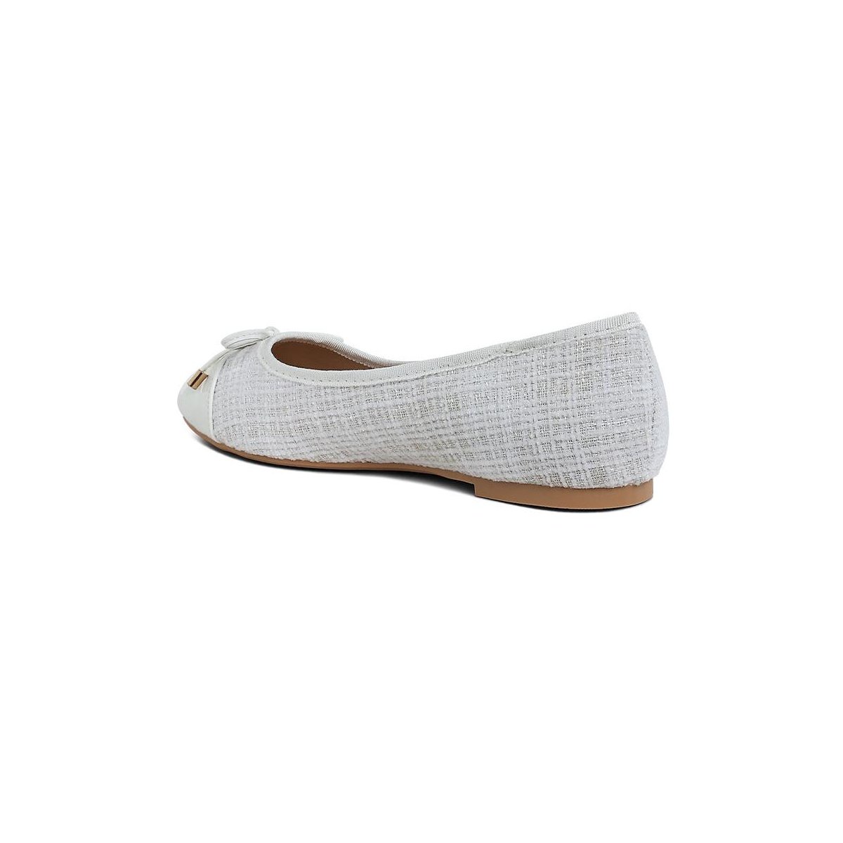 Обувь London Rag Womens Junpey Plaid Tweed Ballet Flats 8 — фото 6