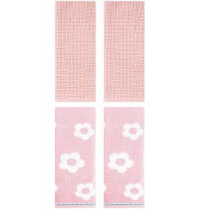 REGALWOVEN 4 Pcs Bathroom Hotel and Spa Waffle Cotton Hand Towels - 1 of 4