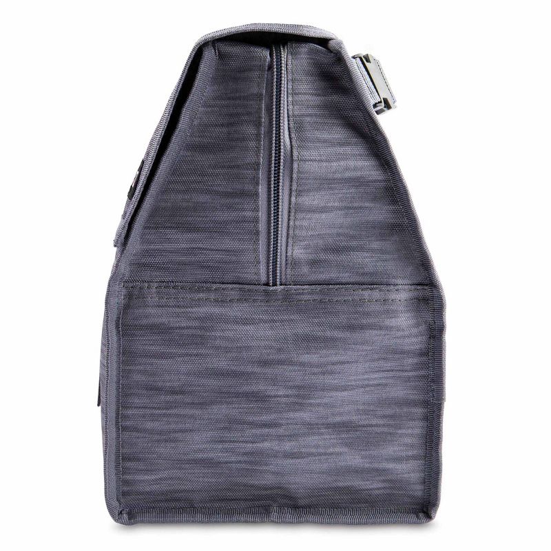 Packit Freezable Lunch Bag - Charcoal Space Dye, 5 of 11