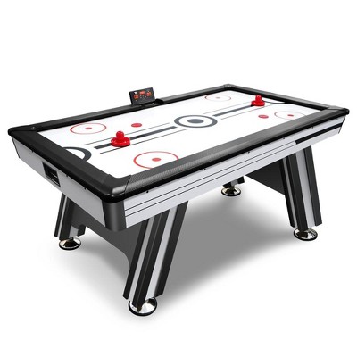 Air Hockey Table, 72" Indoor Hockey Table For Kids With 2 Pucks, 2 Pushers, LED Electronic Score System, Powerful 12V Motor For Home Game Room