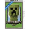 Trends International A Minecraft Movie - Creeper Logo Framed Wall Poster Prints - 3 of 4