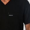 Members Only Men's Manchester V-Neck Scrub Top With Waist & Sleeve Pockets - 4 of 4