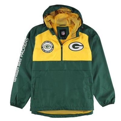 G-III Sports Mens Green Bay Packers Windbreaker Jacket
