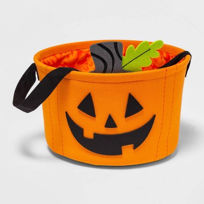 Fabric Pumpkin Halloween Candy Bowl - Hyde & EEK! Boutique™