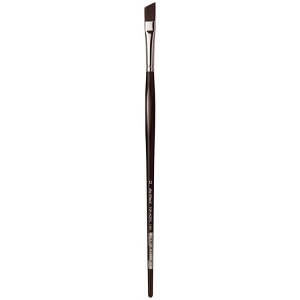 da Vinci TOP-ACRYL Red-Brown Brush, Synthetic, Acrylic & Oil, Slant, Series 7187, Size 12 - 1 of 3