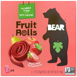 BEAR Fruit Rolls, Strawberry 35 OZ - 1 of 3