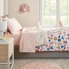 Cotton Kids' Sheet Daisy - Pillowfort™ - image 2 of 4