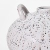 Small Matte Ceramic Speckle Glaze Vase - Threshold™ designed with Studio McGee: Handled Amphora, 5.91" Height - image 3 of 3