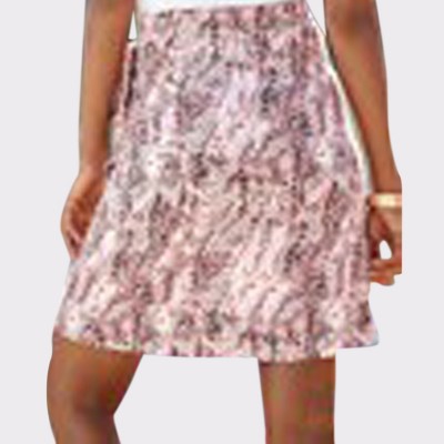 Women's Printed Wrap Skirt - LASCANA