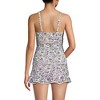 Lands' End Women's Chlorine Resistant Plunge X-Back Tankini Swimsuit Top - 4 of 4