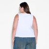 Women's Howdy Graphic Tank Top - White - 3 of 3
