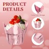 Unique Bargains Disposable Greaseproof Aluminum Foil Tulip Baking Cups 3.1 Inch 100 Pcs - 3 of 4