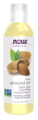 Solutions Almond Oil Sweet by Now Foods  -  4 oz Liquid