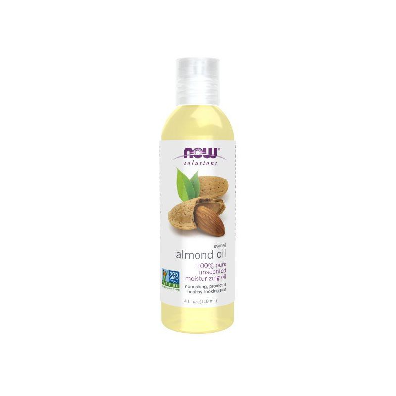 Now Foods Solutions Almond Oil Sweet  -  4 oz Liquid, 1 of 4