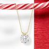 Ross-Simons 4.00 Carat CZ Solitaire Necklace in 14kt Yellow Gold - 2 of 3
