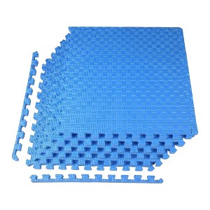 BalanceFrom Fitness Interlocking EVA Foam Exercise Mat Tiles - 1 of 4