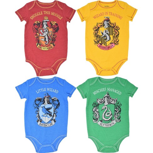 Harry Potter Baby 4 Pack Bodysuits Neonato a Neonato Switzerland