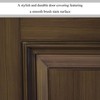 SpassWay 36"W*80"H Exterior Frosted Glass Prehung Front Entry Door Primed Interior Fiberglass Entrance Door - 4 of 4