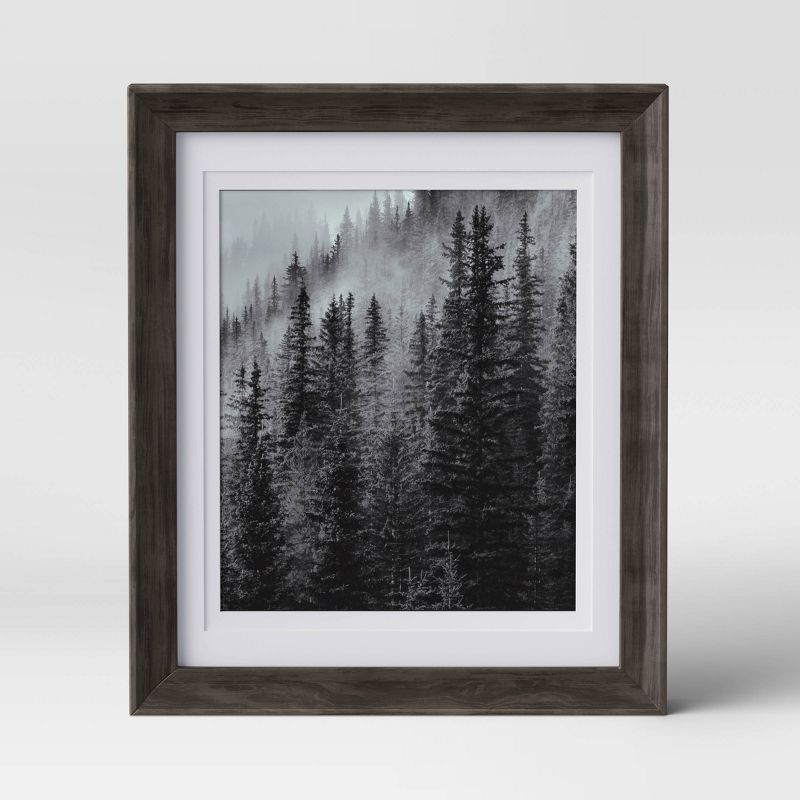 8&#34; x 10&#34; Double Matted Table Frame Dark Brown - Threshold&#8482;, 4 of 9