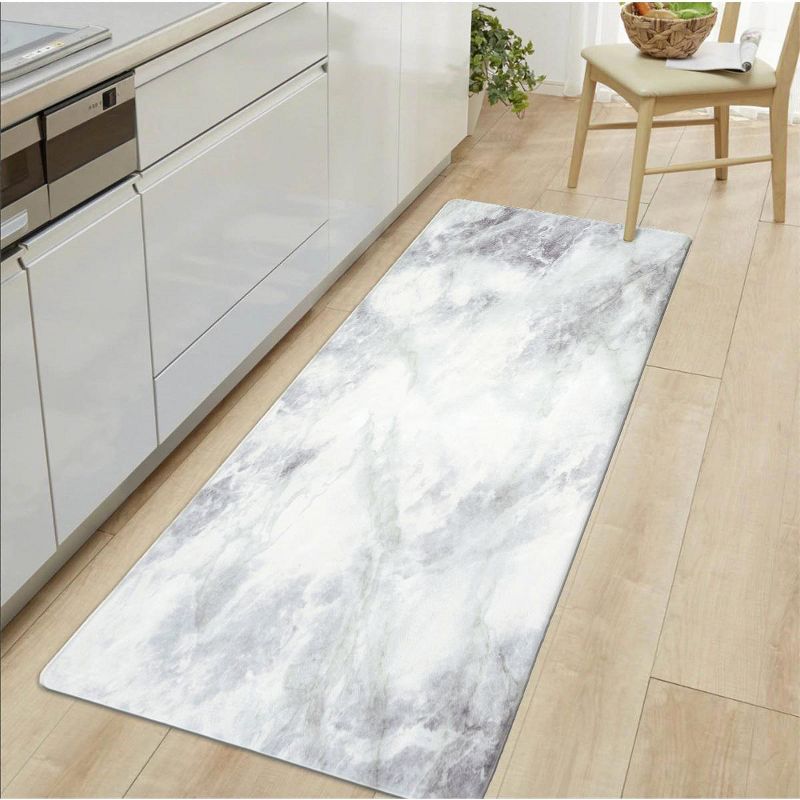 World Rug Gallery Kitchen Marble Pattern Anti Fatigue Standing Mat, 5 of 11