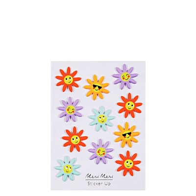Meri Meri Happy Flower Puffy Stickers