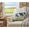 Manual Woodworkers & Weavers Field of Home Farmhouse Cow Pillow 18×13 inch - 3 of 3