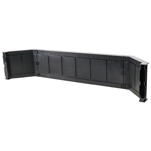 Deluxe Black Ring Guard Rail Barricade Set for WWE & AEW Wrestling Action Figures - image 1 of 2