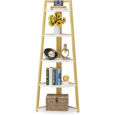 Tribesigns 70" 5-Tier Corner Shelf