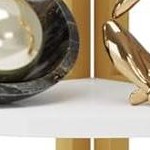 white & gold