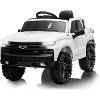 Licensed Chevrolet Silverado 12V Kids Ride On Truck with Parent Remote Control | 2.6 MPH Electric Car - 2 of 4