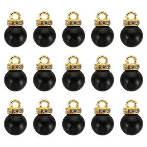 Unique Bargains Beautiful Designer DIY Jewelry Making Faux Pearl Pendants 100 Pcs - 1 of 4