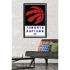 Trends International NBA Toronto Raptors - Logo 21 Framed Wall Poster Prints - 2 of 4