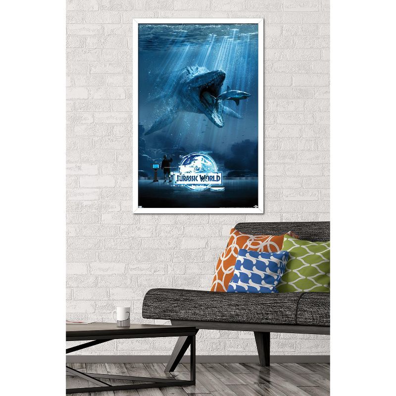 Trends International Jurassic World - Water Framed Wall Poster Prints, 2 of 7