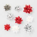 20ct Christmas Bow Bag Red/White/Silver - Wondershop™
