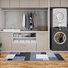 Acekool Abstract Rug - Machine Washable Non-Slip Indoor Carpet for Living Room, Entryway & Bedroom - 2 of 4