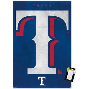 Trends International MLB Texas Rangers - Logo 25 Unframed Wall Poster Prints - 1 of 4