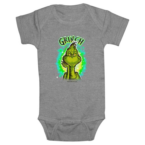 The grinch hot sale onesie baby