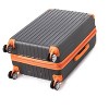 Rockland 3 Luggage Set 2-Piece Hardside Spinner Wheel Uprights with Tote Charcoal - 4 of 4