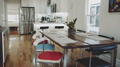 Black Memory Foam Rounded Square Chair Cushions, 16" x 16" (4-Pack)