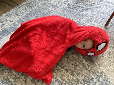 Spider man Hooded Blanket Target