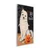Stupell Industries Dog Wearing Mummy Costume Trick or Treat Halloween  Wall Plaque Art - 2 of 4