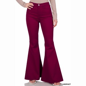 Women's Cabernet Bell Bottom - ZENANA - 1 of 1