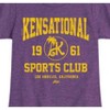 Girls' - Barbie - Kensational Sports Club Fitted Short Sleeve Graphic T-Shirt - 2 of 4