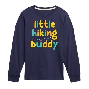 Boys' - Instant Message - Little Hiking Buddy Long Sleeve Graphic T-Shirt - 1 of 4