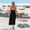 Women's Micro-Ruffle Smocked Waist Maxi Tube Dress - Cupshe - 4 of 4