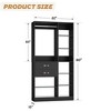 Besiost 40'' Freestanding Closet System with 10 Shelves, Closet Organizer - 3 of 4