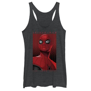 Women's Marvel Spider-Man: Far From Home Hero Poster Racerback Tank Top - 1 of 3