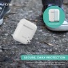 iHome AirPods Case Cover, Heavy-Duty Protection, Charging Flexibility, Versatile Fit for AirPods Generation 1 & 2, White - 3 of 4